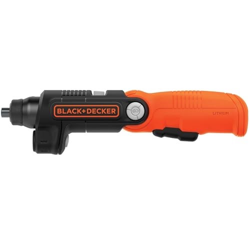 BLACK+DECKER 4V MAX* Cordless Screwdriver with LED Light (BDCSFL20C) - Image 2