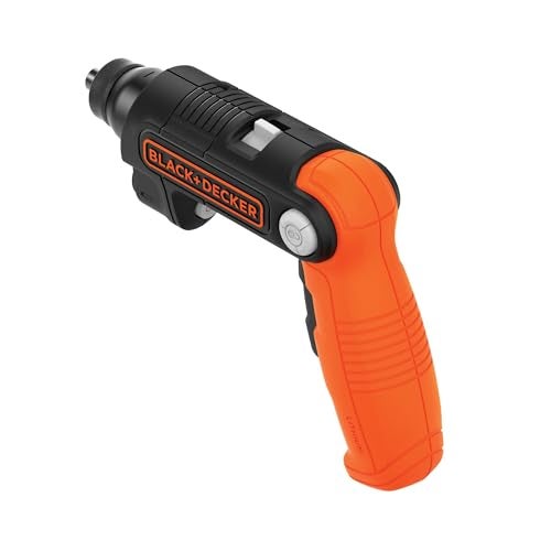 BLACK+DECKER 4V MAX* Cordless Screwdriver with LED Light (BDCSFL20C) - Image 4