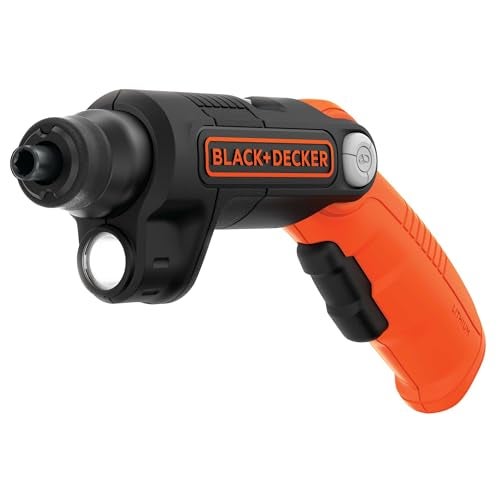 BLACK+DECKER 4V MAX* Cordless Screwdriver with LED Light (BDCSFL20C) - Image 1