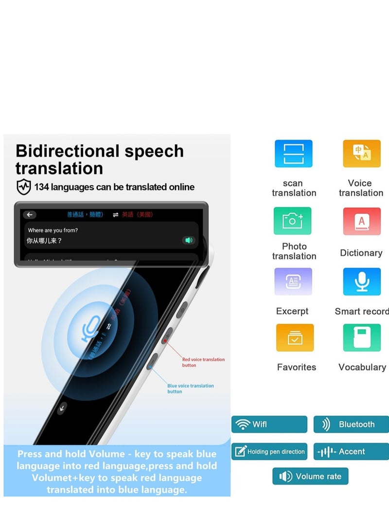 MD04 Translation Pen - OCR Scan Reader and Text-to-Speech Device