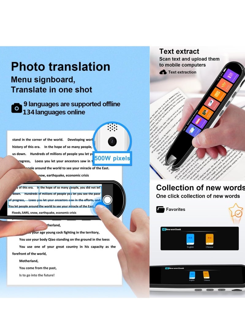 MD04 Translation Pen - OCR Scan Reader and Text-to-Speech Device