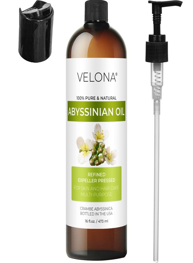 velona Abyssinian Oil 16 Fl Oz | 100% Pure and Natural Carrier Oil | Cold Pressed | Hair, Body Care | Use Today - Enjoy Results - Image 2