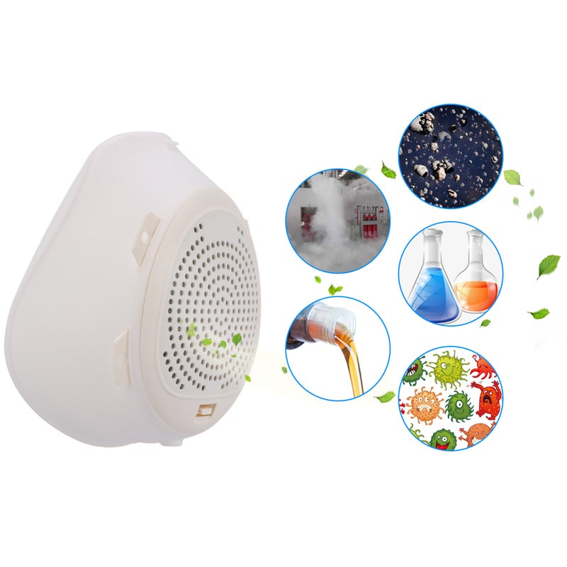 Protective Masks Replaceable Filter Mask Headband Straps Anti-dust Haze Exhaust High-efficiency Filtering Soft Silicone - Image 3