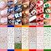 winthrop 30 Sheets 7 Holiday Nail Art Stickers Mixed Season Nail Decals Set for All Year 3D SelfAdhesive Pegatinas Uas Easter 4th of July Halloween Thanksgiving Christmas Valentines St Patricks Day - Image 2