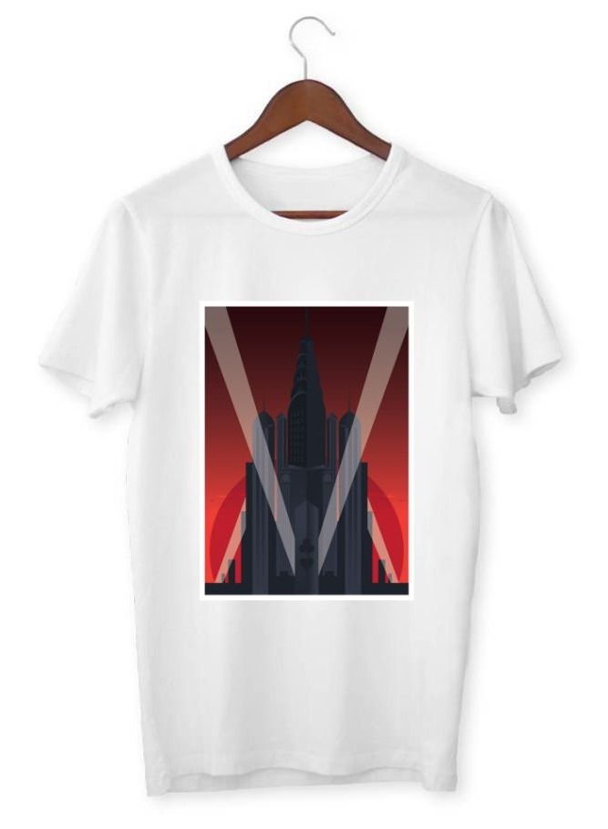 Men's Printed T-Shirt Castle