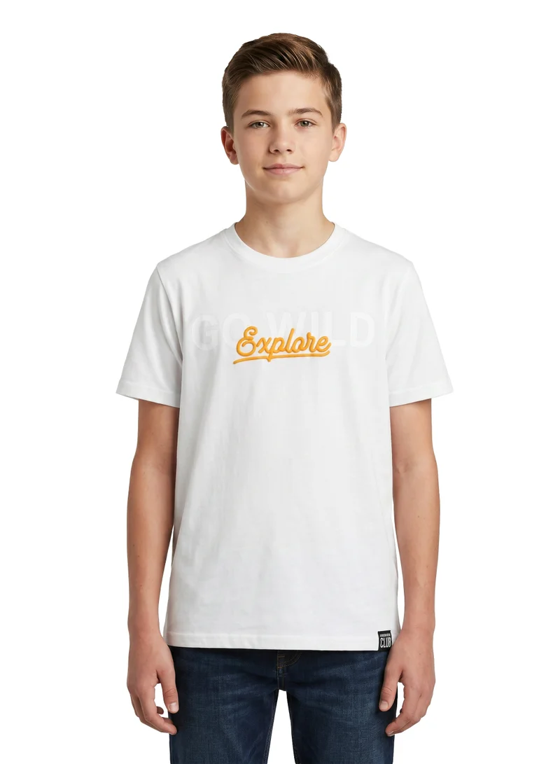 AIKO AIKO Teen Boys “Go Wild Explore” Graphic T-Shirt