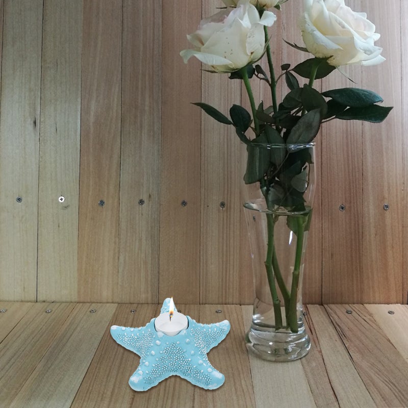 Resin Candlestick Dining Table Candleholder Home Candle Stand - Image 2