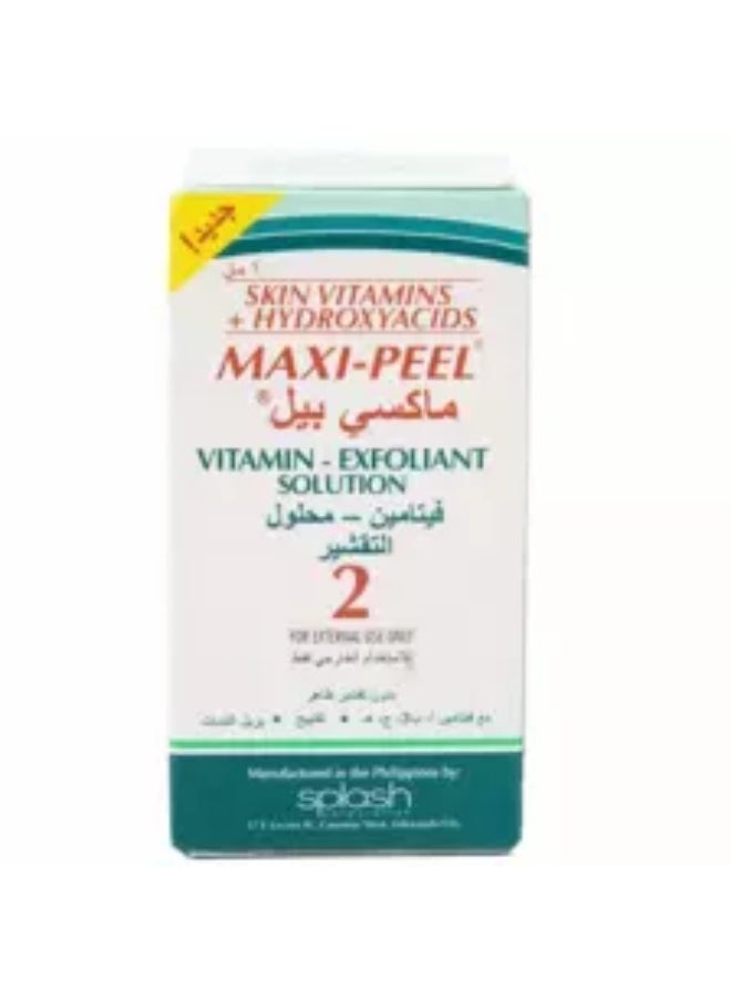 MAXI PEEL - Maxi-Peel No.2 Vitamin- Exfoliant Solution (60Ml) - Image 1