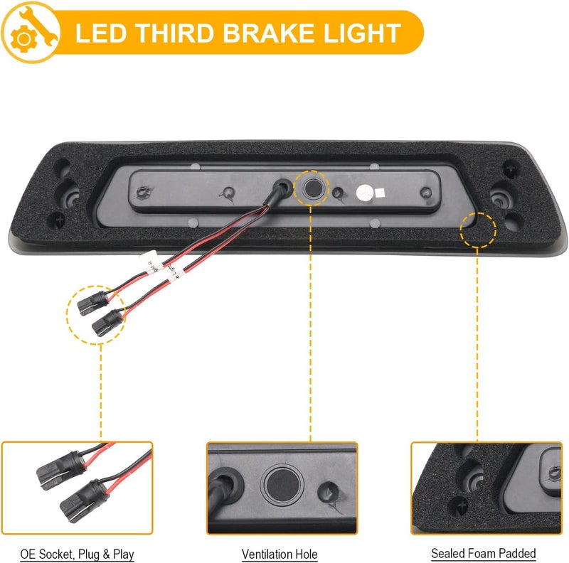 R&F Auto LED Smoked Lens Third Brake Light for F150 (2009-2014) - Image 5