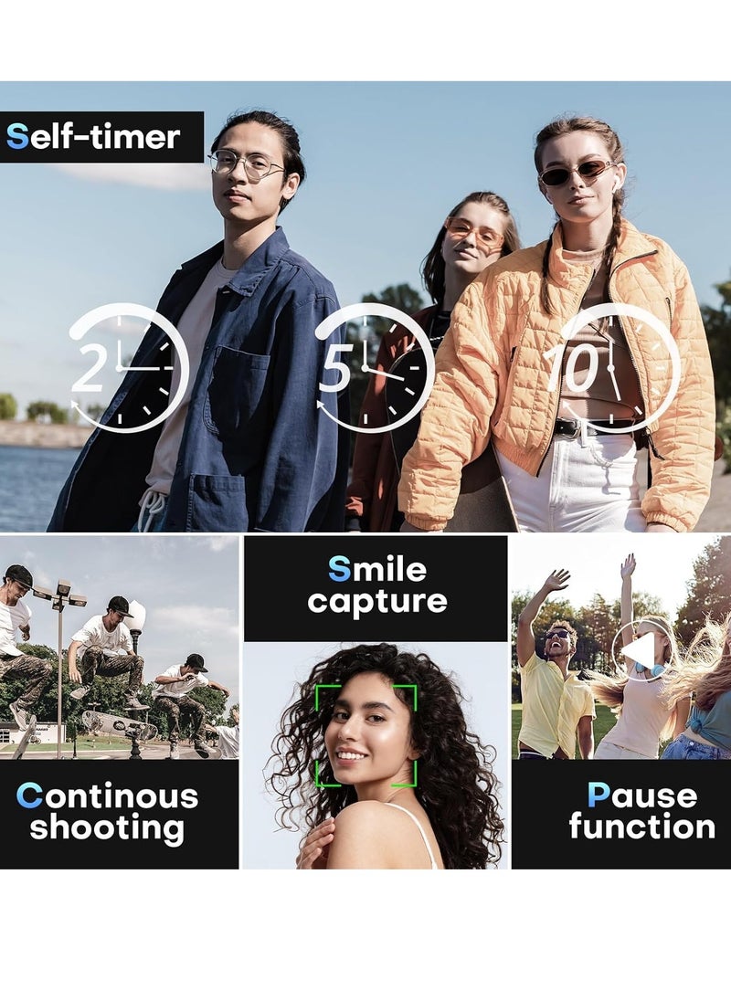 Generic - Digital Camera, Autofocus UHD 4K Vlogging Camera with 32GB Card, 48MP 16X Digital Zoom Digital Camera - Image 1