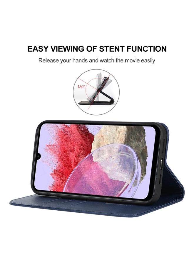 اس-توب جراب لهاتف Samsung Galaxy M34 5G، جراب هاتف جلدي بإغلاق مغناطيسي - Image 3