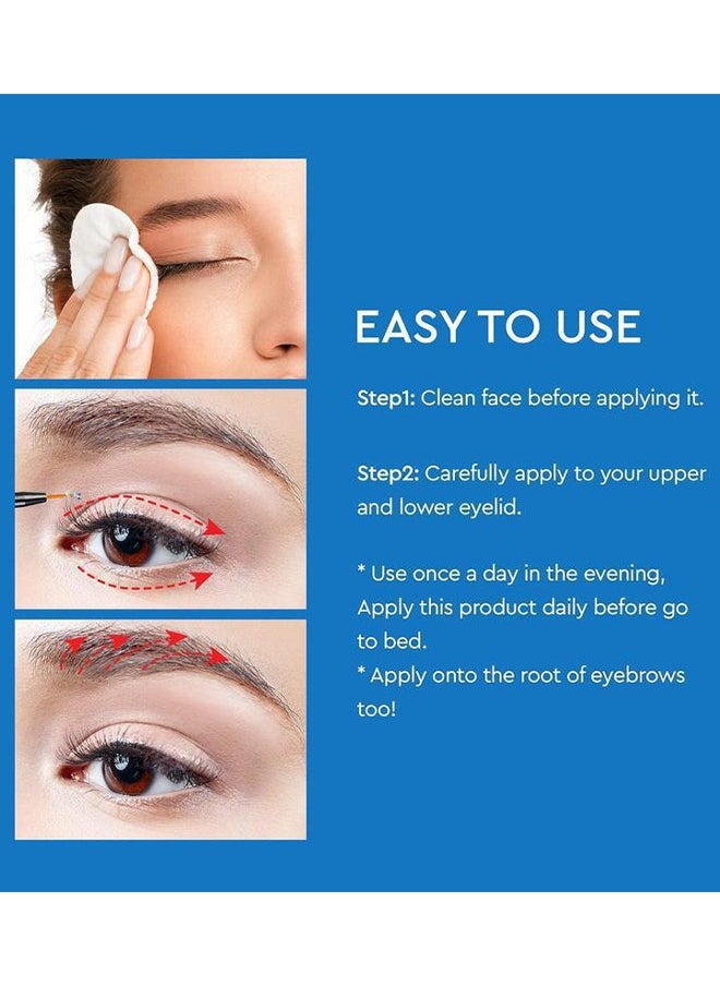 Terez & Honor - Enhancing Eyelash And Brow Growth Serum 3ml, Eyelash Enhancing Serum, Appearance of Longer And Thicker Eyelashes, Enhances And Protect Against Breakage, Improving Flexibility - Image 1