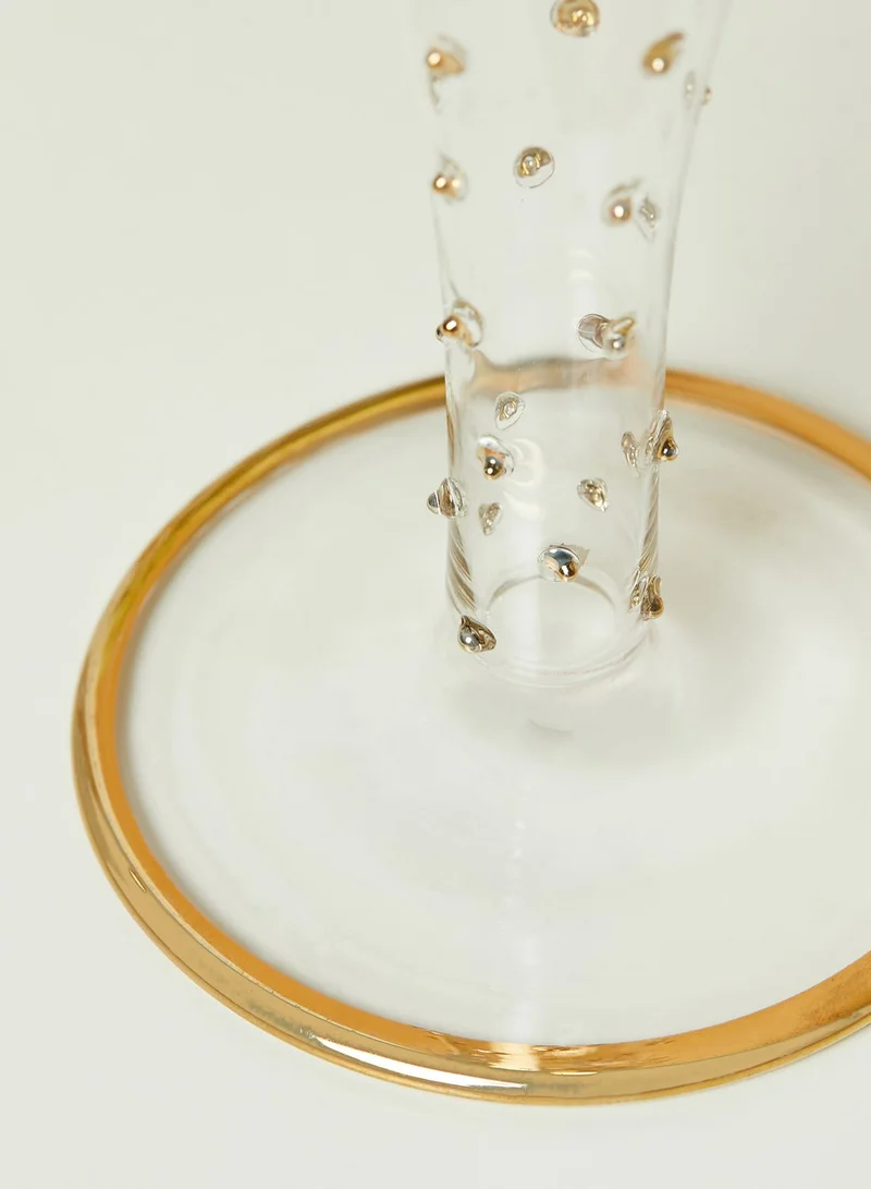 Silsal Anuket Glass Candle Holder