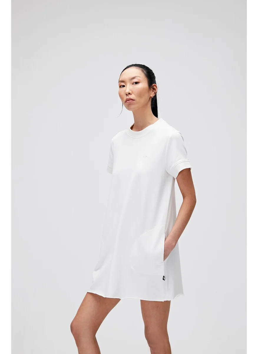 باد بير Women's OFF WHITE Dress