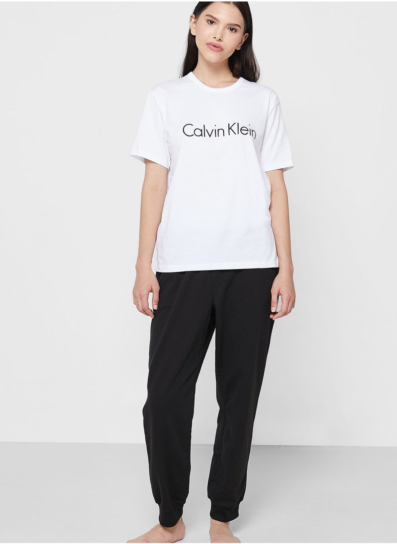 CALVIN KLEIN High Waist Pyjama Pants  - Image 1