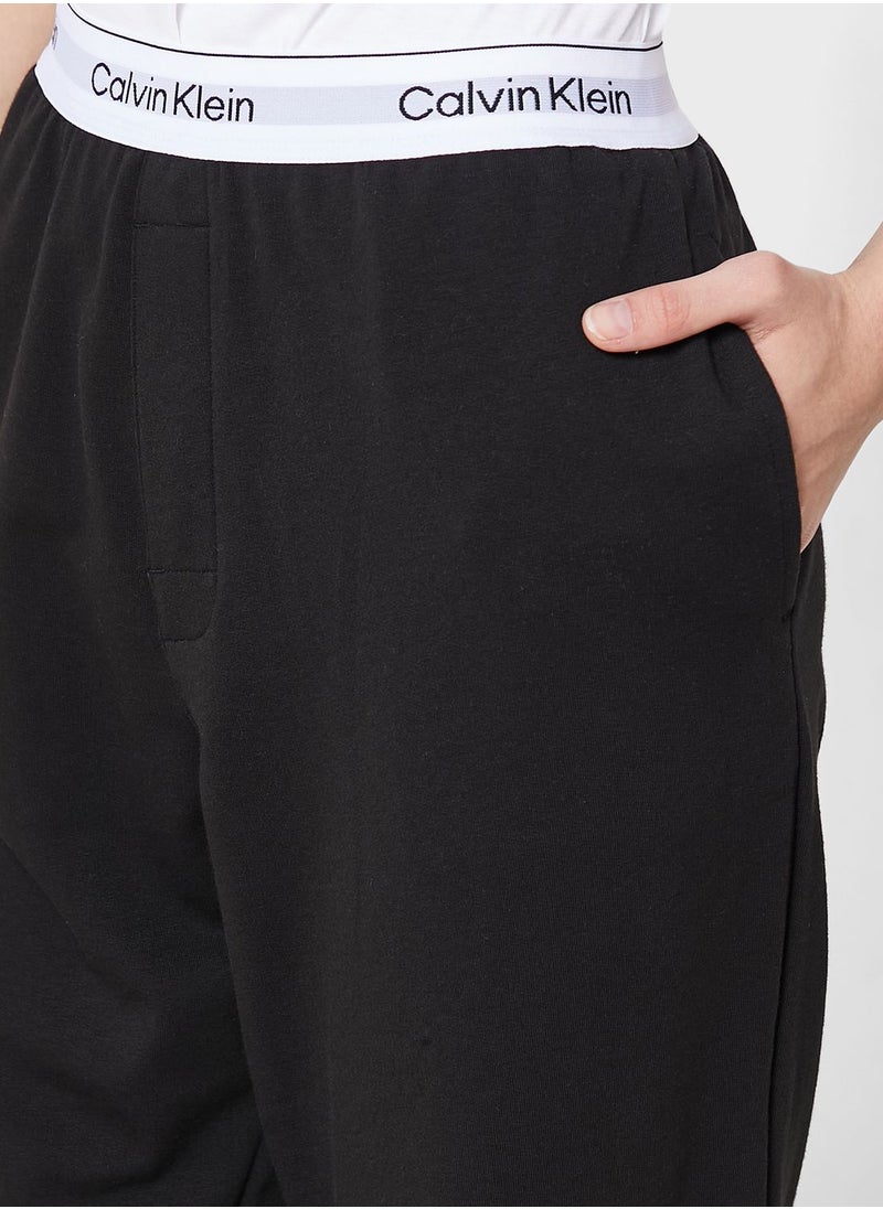 CALVIN KLEIN High Waist Pyjama Pants  - Image 3
