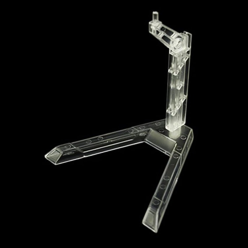 Takelablaze 12Pcs Clear Action Figure Display Flexible Action Base Holder for 1/144 SD BB Gundam Action Figures DIY Model Kits - Image 3