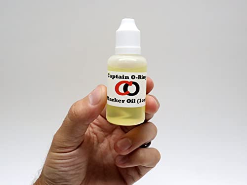 Captain O-Ring Paintball Marker Oil Lube (1oz, 30cc) by Captain O-Ring - Dropper Oil Lubricant for Paintball Markers and Air Guns - Image 3
