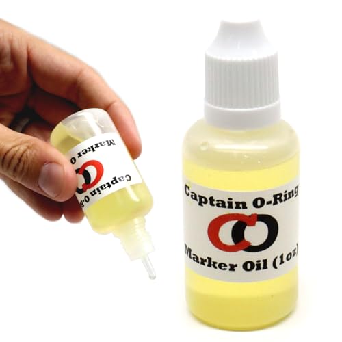 Captain O-Ring Paintball Marker Oil Lube (1oz, 30cc) by Captain O-Ring - Dropper Oil Lubricant for Paintball Markers and Air Guns - Image 4