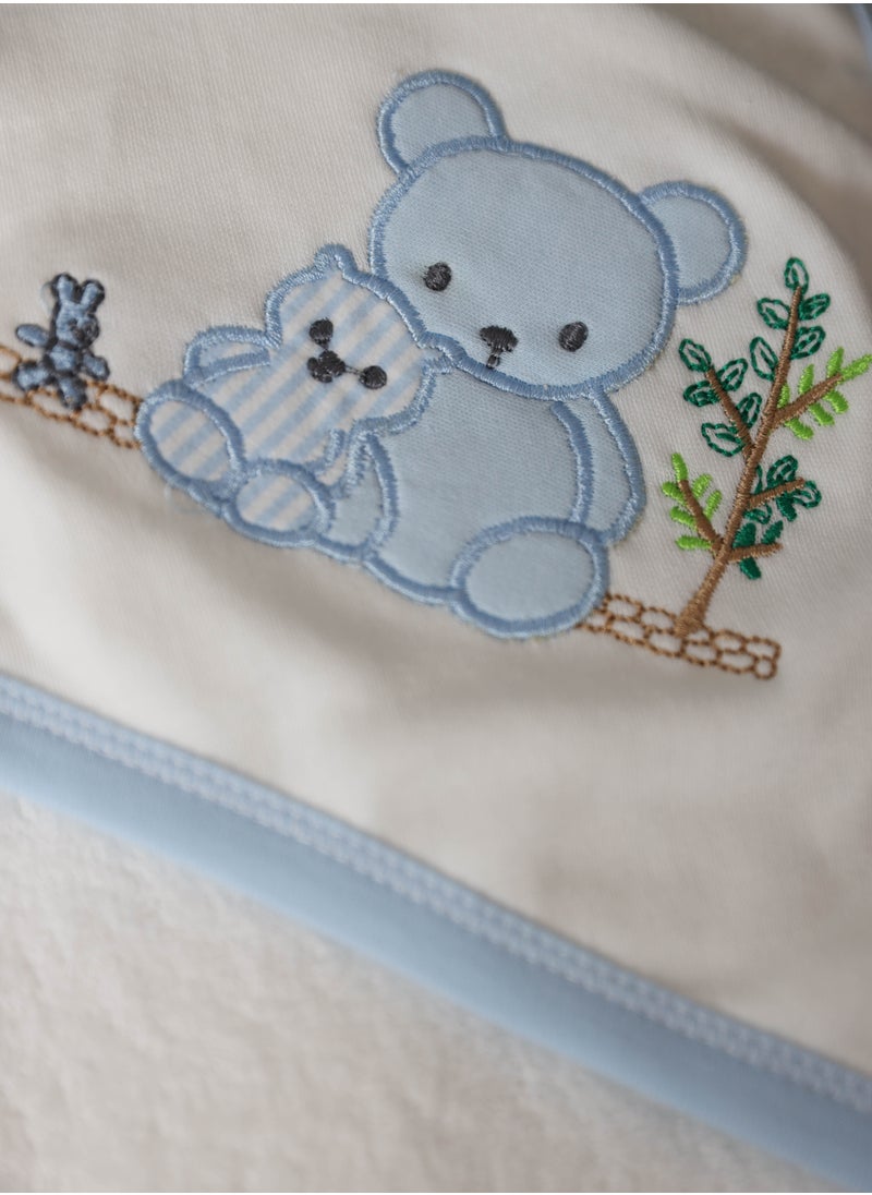 FUN MOMENT - Baby Towel with a Hood for Newborns and Toddlers - Image 1