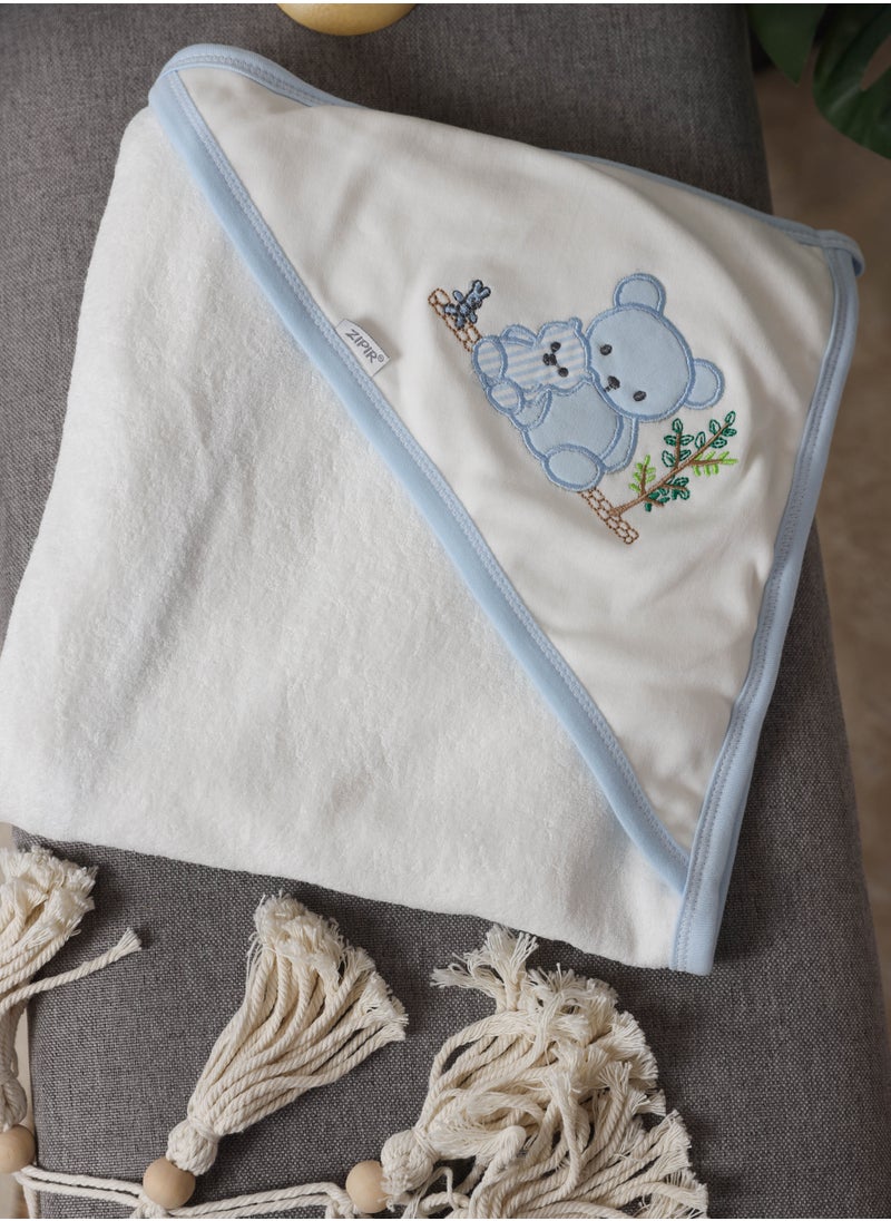 FUN MOMENT Baby Towel with a Hood for Newborns and Toddlers  - Image 5