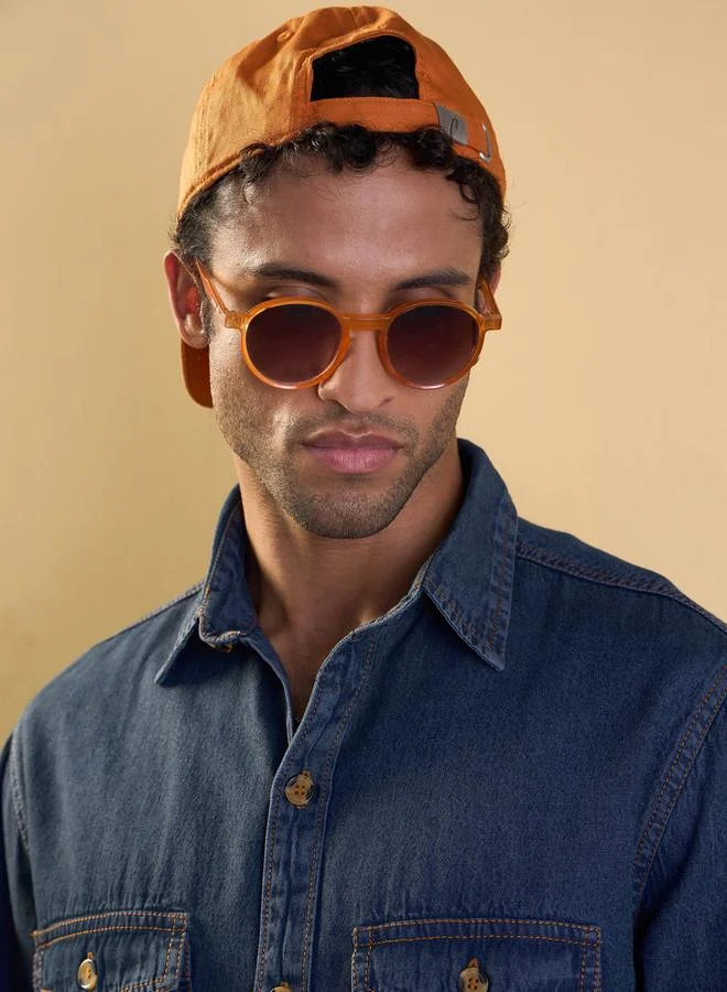 Mascln Sassafras Mascln Sassafras Buttoned Relaxed Fit Denim Shirt