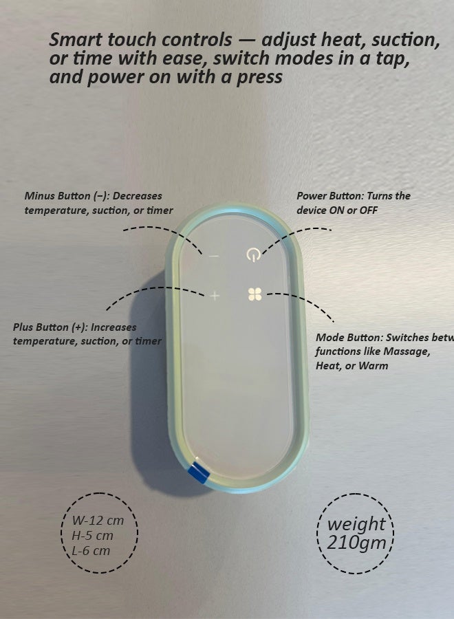 لطف وحضن مضخة حليب كهربائية بدون استخدام اليدين مع صندوق تخزين – منخفضة الضوضاء، شاشة LED تعمل باللمس | ٩ مستويات و٣ أوضاع | لاسلكية وقابلة لإعادة الشحن | محمولة وفعالة للأمهات المرضعات - Image 4