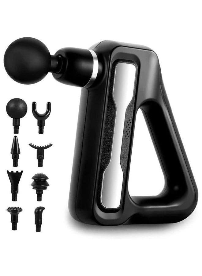 مسدس تدليك محمول باليد ، جهاز تدليك الانسجة العميقة و تخفيف الالم مع 8 رؤوس HB-003 - Image 2