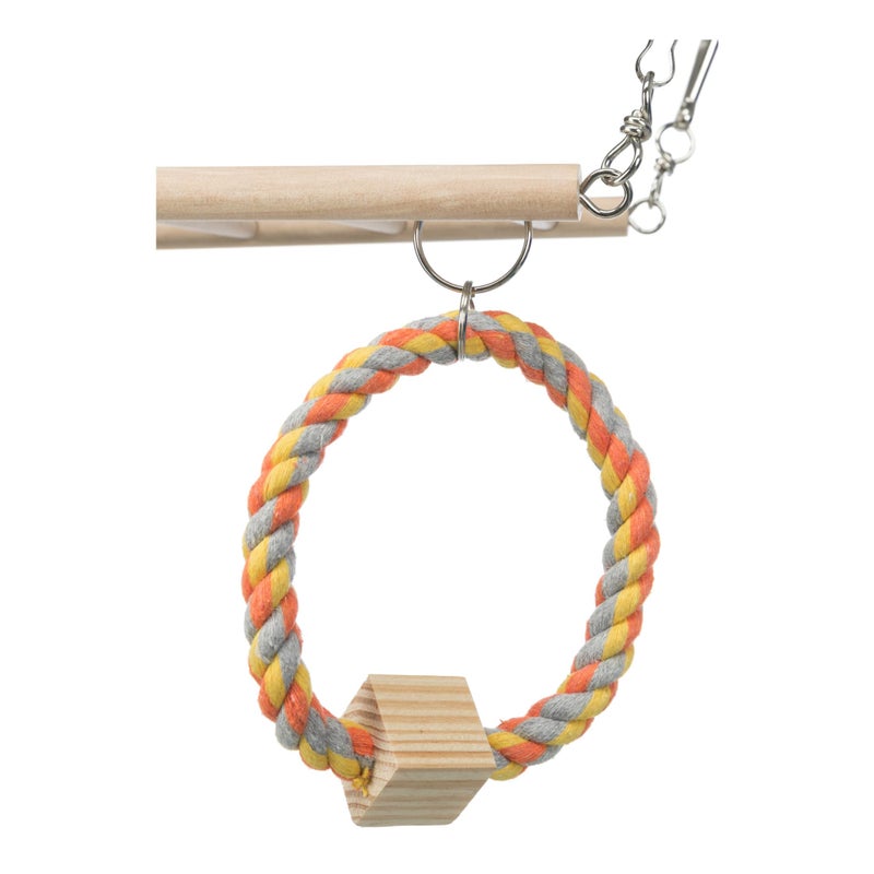 TRIXIE Small Animal Suspension Bridge, Cage Accessories, Pet Toys for Rats, Ferrets 35 x 15cm - Image 4