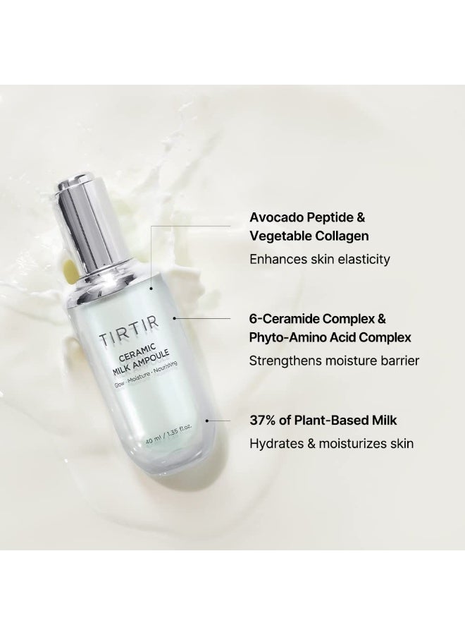 TIRTIR Ceramic Milk Ampoule (1.35 Fl Oz) - Image 2