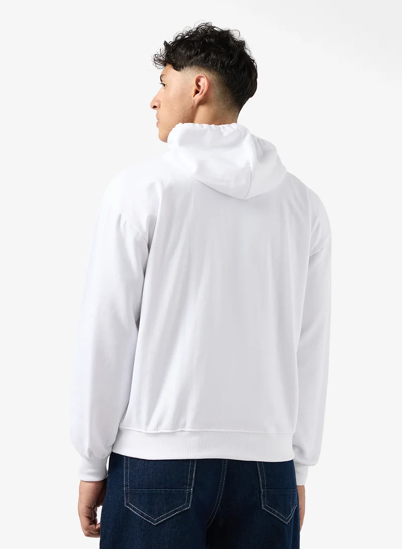 Seventy Five Basics Oversized Zipped Hoodie