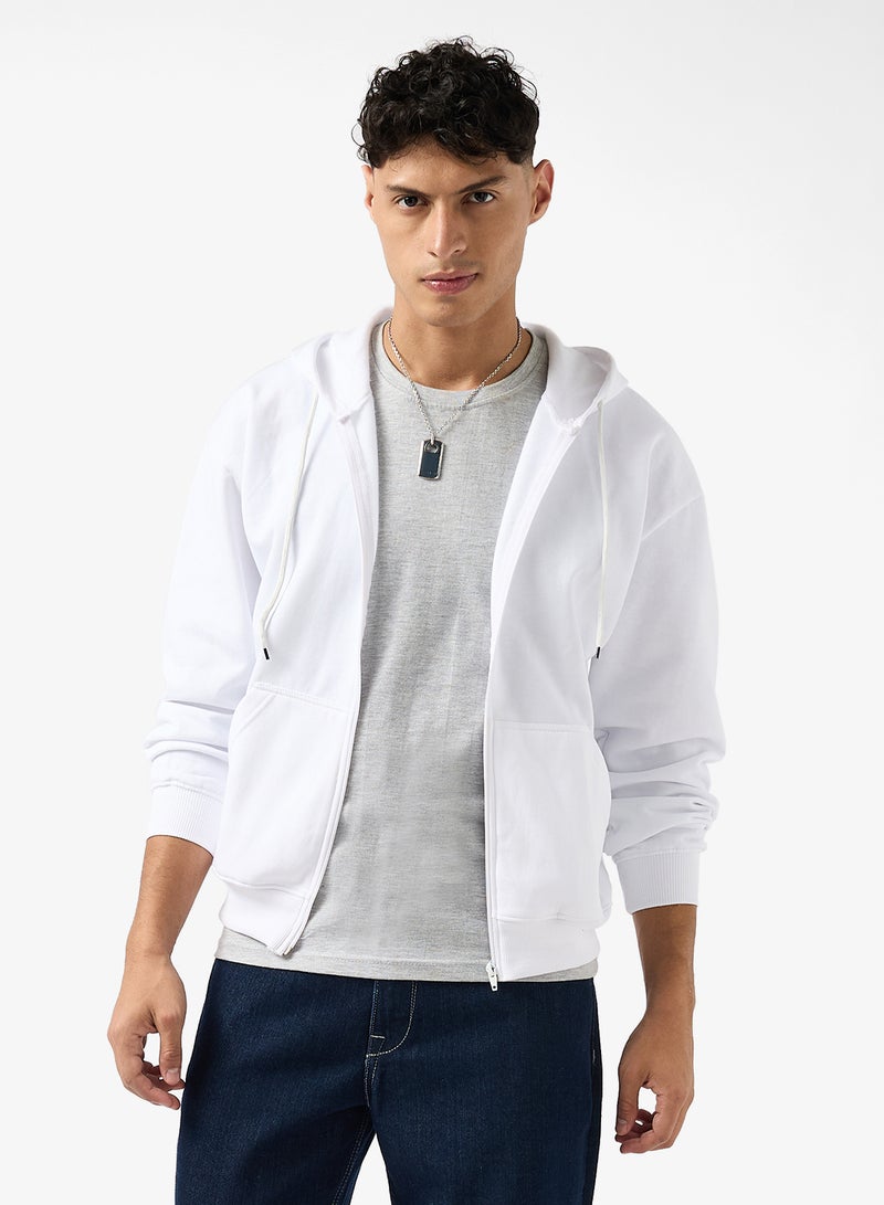 Seventy Five Basics Oversized Zipped Hoodie - Image 1