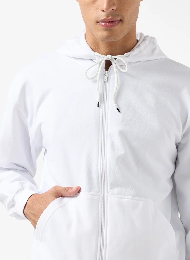 Seventy Five Basics Oversized Zipped Hoodie