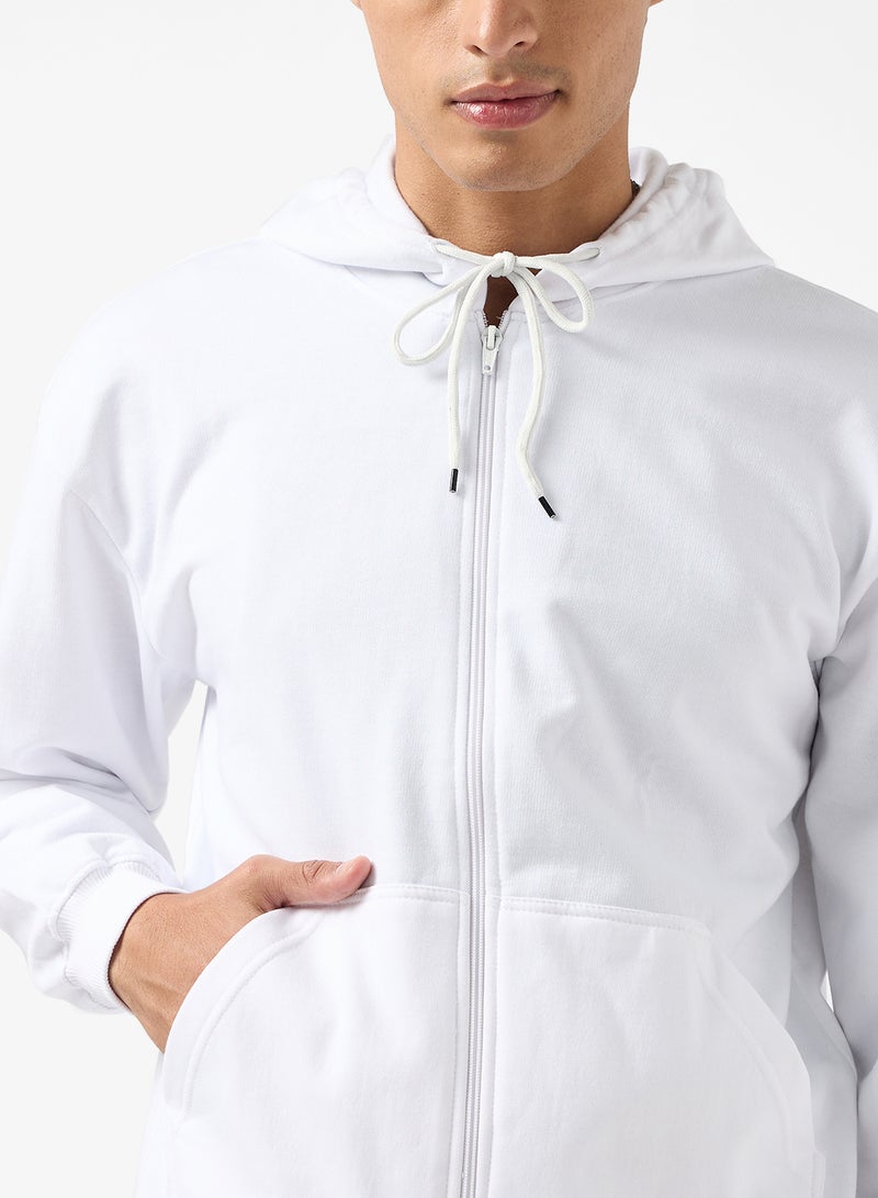 Seventy Five Basics Oversized Zipped Hoodie - Image 3