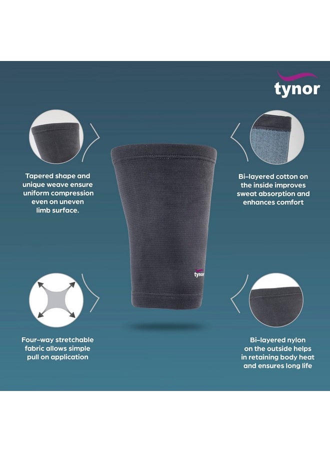 Tynor Thigh Support Grey Xl 1 Unit  - Image 3
