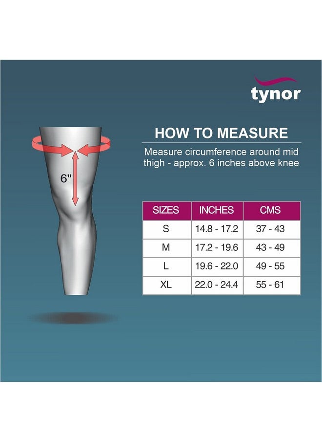 Tynor Thigh Support Grey Xl 1 Unit  - Image 4