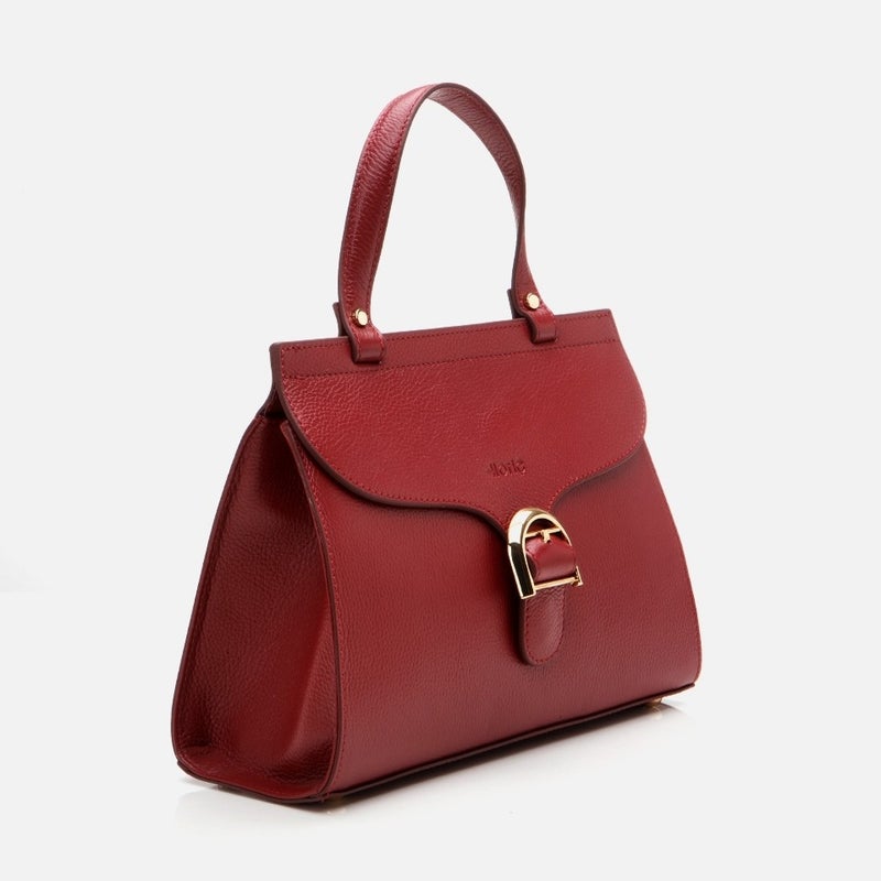 Hotiç 03CAH296570A780 GENUINE Leather Claret Red Women's Bag  - Image 4
