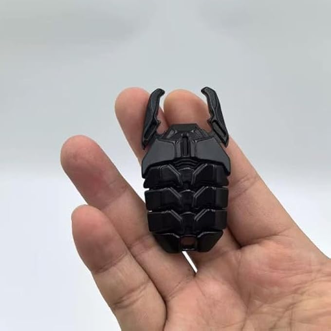 EMUKOEP Sensory Push Slider Toy, Innovative Finger Slider for Stress Relief Ideal Concentration Tool for Home or Office Unique Bottle Opener Feature for Added Fun (Black) - Image 2