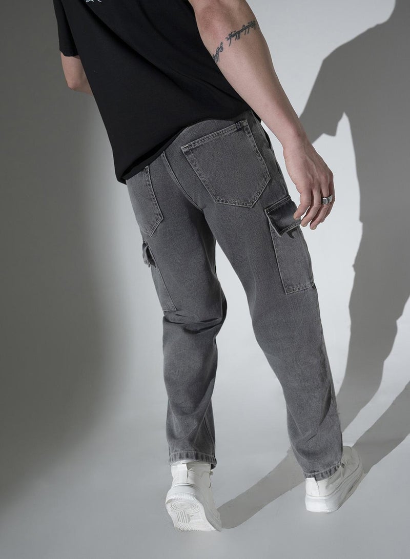 هوبرهولمي جينز رمادي للرجال - Image 5