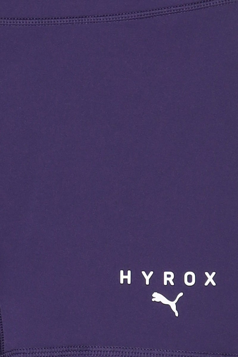 Puma x Hyrox Women Lux Fit 3 Inseam Training Shorts, Purple - Image 5