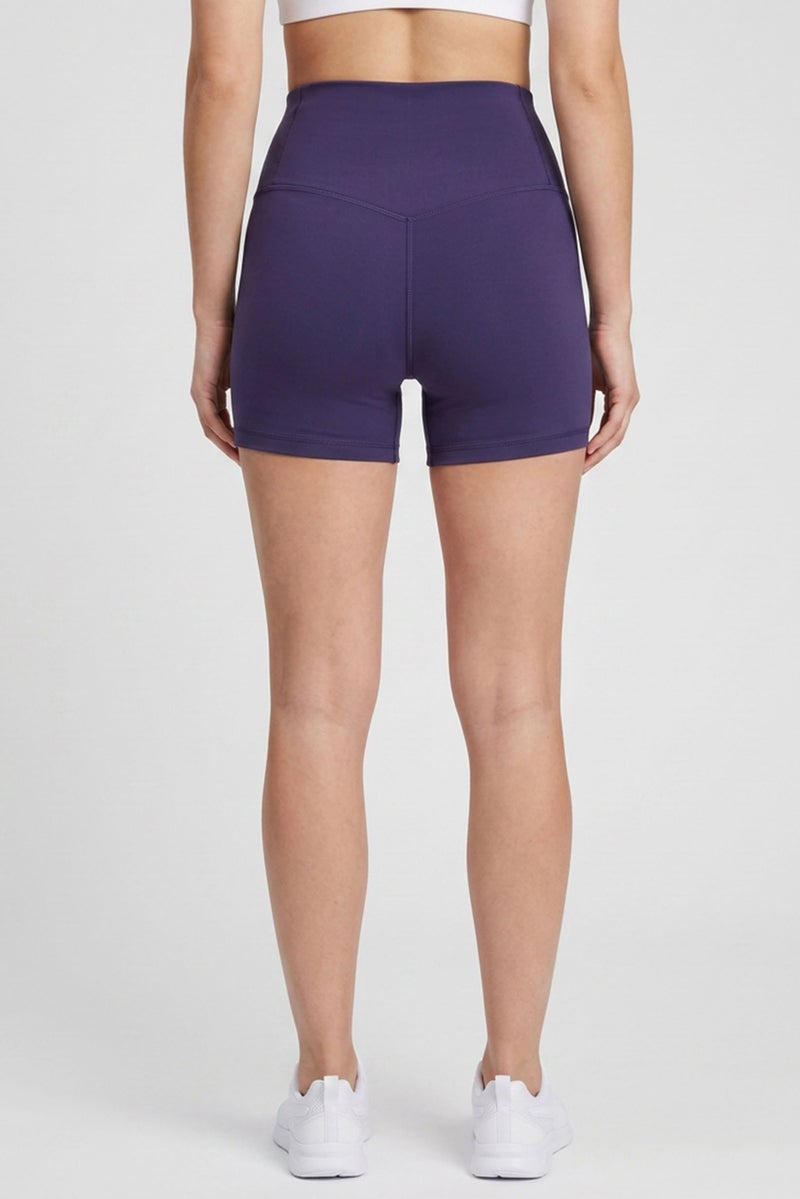 Puma x Hyrox Women Lux Fit 3 Inseam Training Shorts, Purple - Image 4