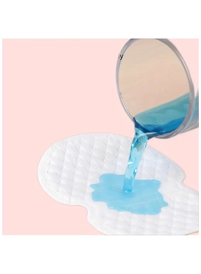 Generic 50-Piece Underarm Deodorant Absorb Sweat Pad Set White  - Image 3