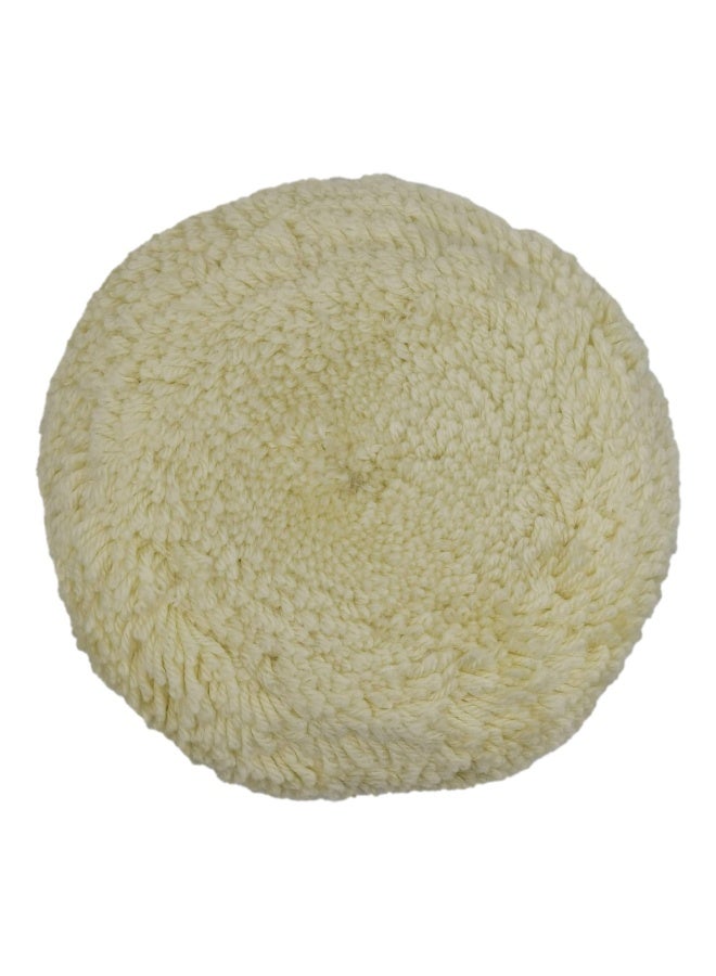 Wool Polishing Buffing Pad 180mm, Soft Wool Buffing Bonnet for Car Polisher, Polishing Wheel Pad for Car Paint, Furniture, Marble, Metal and Wood Surface Finishing - Image 1