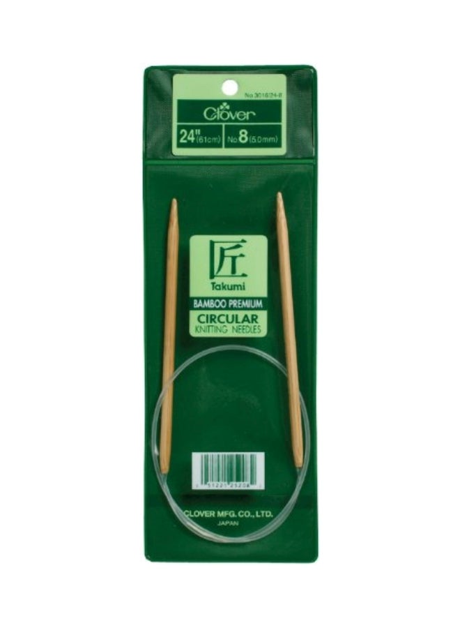 Clover Takumi Bamboo Circular Knitting Needles