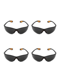 BMB tools Black Safety Glasses Set of 4 - Impact Resistant, Anti-Fog, UV Protection, Scratch Resistant Eyewear for Construction, Woodworking, Welding, Gardening DIY Industrial Work, and Eye Protection  - Image 1