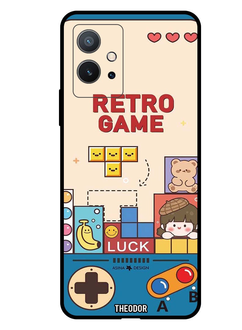 Theodor Protective Case Cover For VIVO Y55 5G  Retro Games - Image 1