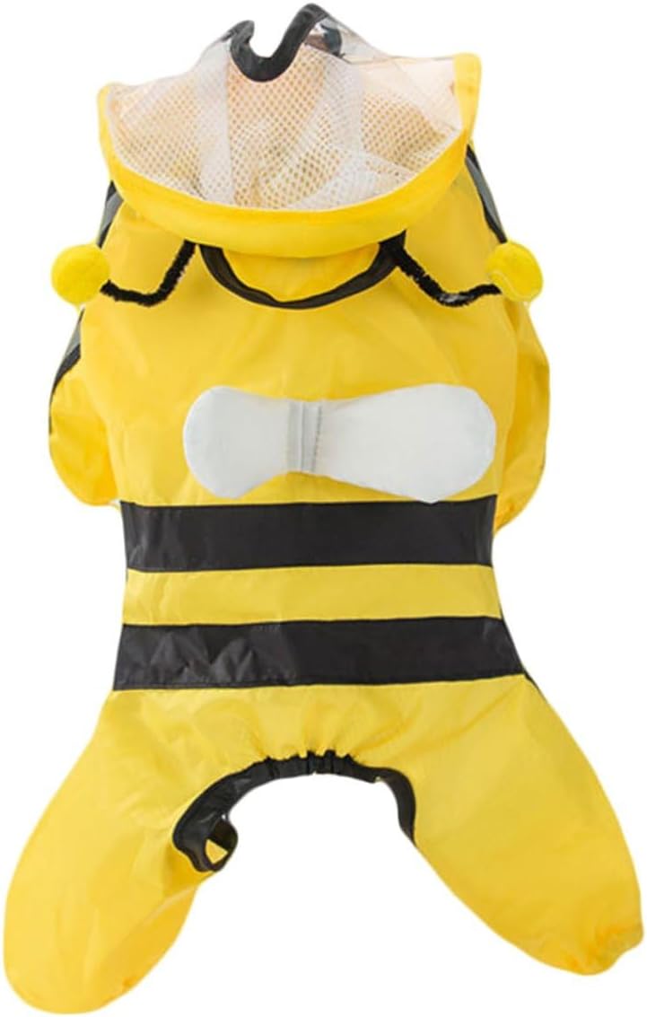 Shaped Waterproof Dog Raincoat Hooded Rain Poncho Jacket for Small to Medium Dogs Puppy Rain Gear Weather Resistant Outdoor Use - Image 1