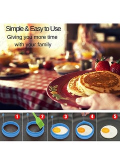 Home Pro Home Pro Silicone Round Shaped Fried Egg Mold Green  - Image 4