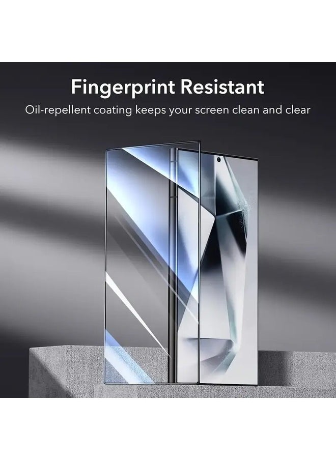 Generic Samsung Galaxy S25 Ultra - UV Liquid Glue Full Curved Coverage Tempered Glass Screen Protector  - Image 5