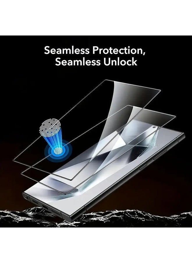 Generic Samsung Galaxy S25 Ultra - UV Liquid Glue Full Curved Coverage Tempered Glass Screen Protector  - Image 4